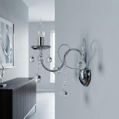 Wandlampe Hänkend Kroneluucht Wandlerouz Lüster Wand Luuchten Plafongsdekoratioun