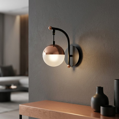 Wandlampe Plafong Kronluucht Wandläicht Lëscht Wand Luuchten LED Gold