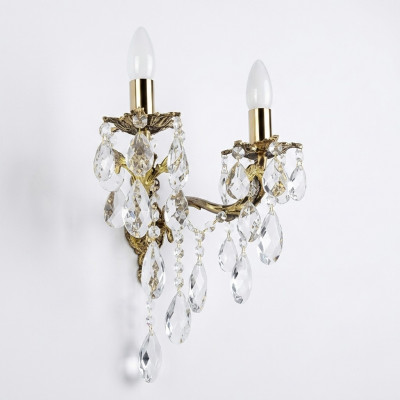 Wandlampe Wandleuchten Wandleuchte Lüster Wandlampen Sëlwer Kristall