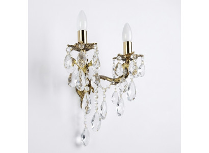 Wandlampe Wandleuchten Wandleuchte Lüster Wandlampen Sëlwer Kristall