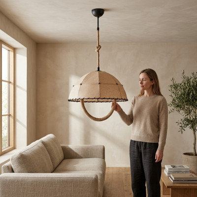 Plafongsllampe Plafongsluucht Luucht Kroneluucht Luucht Beige Modern Seel