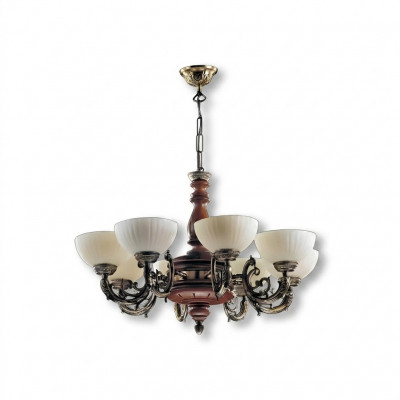 Plafonnièren Luster Lüster Plafongslamp Lampen Braun Klassiker