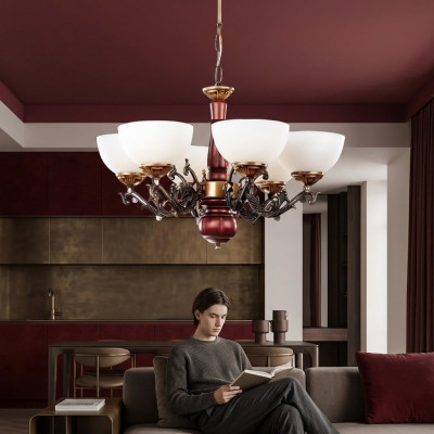 Plafongslamp Lüster Krounluuchte Plafongsliicht Luuchten Brong Klassesch