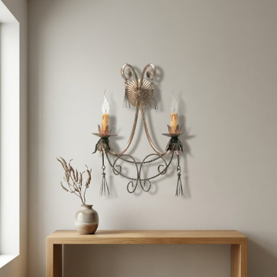 Wandleuchte Lüster Wandlampe Wandleuchten Wand Luuchten Beige Luxus Nei