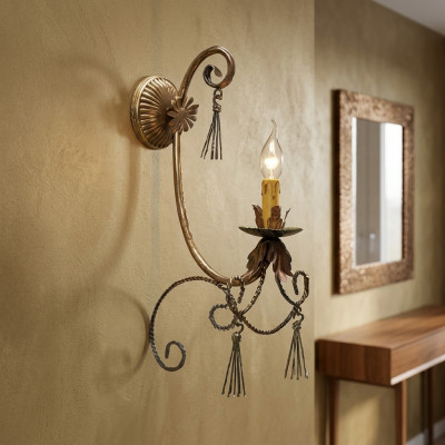 Wandleuchte Lüster Wandlampe Wandleuchten Wandlampen Beige Luxus Nei