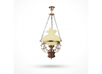 Plafongsliicht Luucht Plafongslampe Lüster Lüster Glas Beige Barock