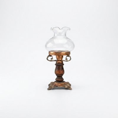 Dëschlamp Dëschluucht Luucht Luuchten Luxus Braun Luuchten Dësch Glas