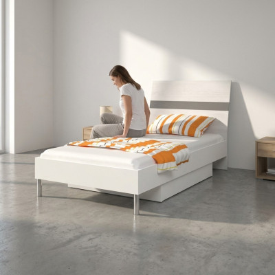Bett Kannerbett Kannerzëmmer Bett Kannerbett Miwwelen Holz Gro Héichglanz Nei