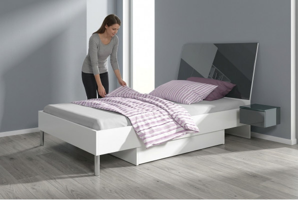 Kannerzëmmer Bett Schlofzëmmer Better Eenzelbett Single Jugendzëmmer Gro Holz