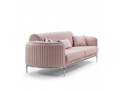 Polster Designer Möbel Dreisitzer Sofa 3 Sitzer Sofas Luxus Textil Couchen big