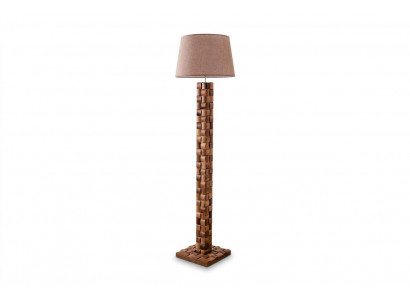Stehlampe Stehlampe Stand Steh Luuchten Lampen Luucht Braun Miwwel Luucht Nei