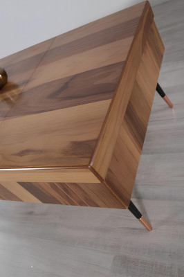 Luxus Couchtisch Brong Couchtischen Wunnzëmmer Holz Dësch Bäistelltësch