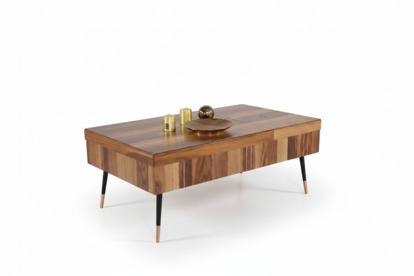 Luxus Couchtisch Brong Couchtischen Wunnzëmmer Holz Dësch Bäistelltësch