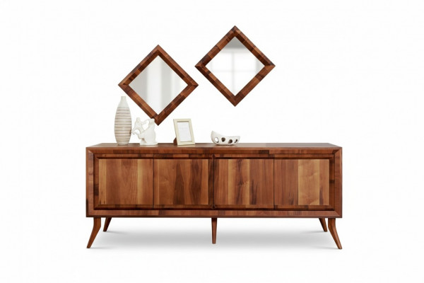 Sideboard Kommod Anrichte Sideboards Schaf Kommode Braun Luxus xxl 200cm Neit