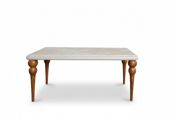 Marmor Optik Iessdësch Iesszëmmer Dëscher Miwwelen Kichen Iessdëscher Dëscher 180x94cm