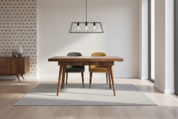 Iesszëmmer Dëscher Design Holz Luxus Miwwelen Italien Dësch Iessdësch Holz Iessdëscher