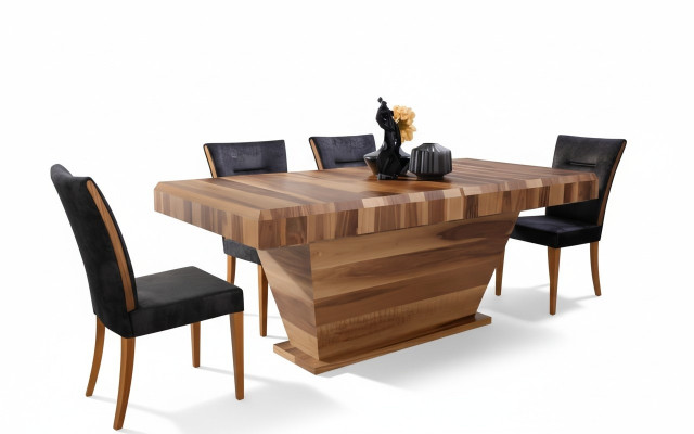 Dësch Iessdëscher Miwwelen Luxus Rechteckeg Dësch Holz Iessdëscher Luxus Holz Dëscher Nei