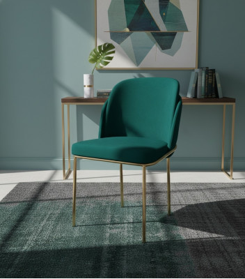Iesszëmmer Wunnzëmmer Büro Miwwelen Stull Design ouni Armleef Luxus Fotell