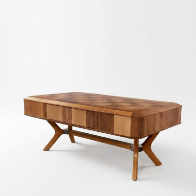 Couchtisch Kaffisdësch Luxus Bäizëll Dësch Design Dësch Wunnzëmmertësch Dëscher
