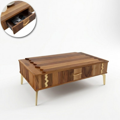 Couchtisch Wunnzëmmer Design Dëscher Couchtischen Miwwel Dësch Bäistelltisch Holz