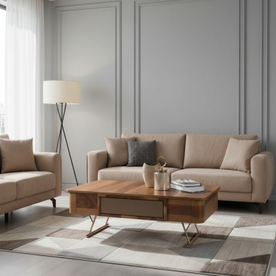 Couchtischen italieneschen Stil Miwwelen Couchtisch Modern Kaffisdësch Dëscher
