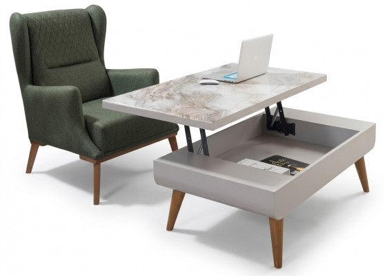 Wunnzëmmertësch Miwwelen Säitentësch Dëscher Klapptësch Kaffisdësch Design Dësch