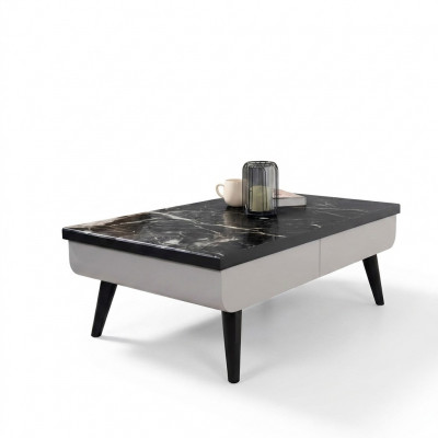 Canapé Dësch Niewendësch Wunnzëmmer Holz Dëscher Säiten Italien Stil Dësch Gro