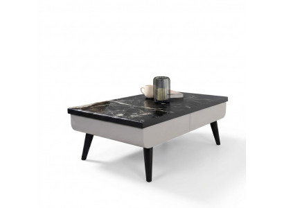 Canapé Dësch Niewendësch Wunnzëmmer Holz Dëscher Säiten Italien Stil Dësch Gro