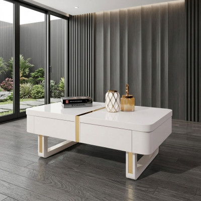 Kaffisdësch Niewendësch Salondësch Design Dësch Wunnzëmmerdësch Dëscher Miwwelen