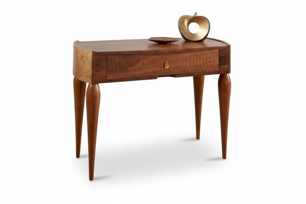 Sideboard Konsolendësch Holz Säitentëscher Wanddësch Konsol Miwwelen Konsolen Braun