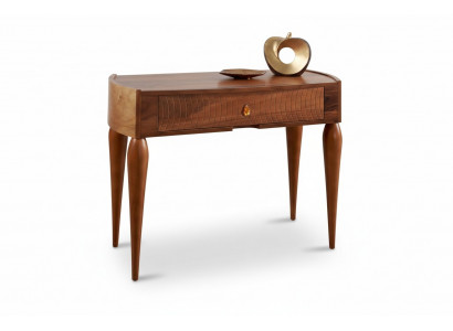 Sideboard Konsolendësch Holz Säitentëscher Wanddësch Konsol Miwwelen Konsolen Braun