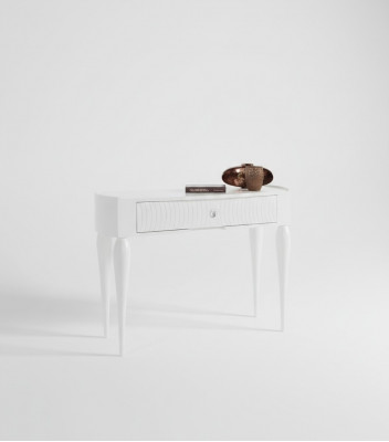 Sideboard Konsolendësch Holz Saitendëscher Wanddësch Konsol Miwwelen Konsolen 110cm