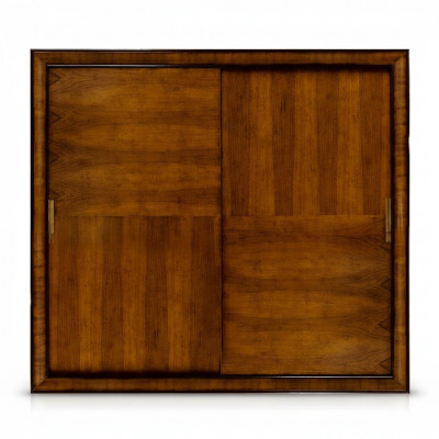 Kleederkierch Braun Holz Miwwelen Schaf Design Luxus Schwebedieren Schiefen Nei