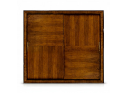 Kleederkierch Braun Holz Miwwelen Schaf Design Luxus Schwebedieren Schiefen Nei