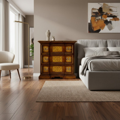 Italienesch Miwwelen Braun Klassesch Kommode Schaf Holz Schranken Miwwelen Konsolen