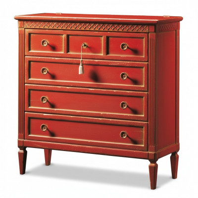 Italienesch Ariichtung Sideboard Landhaus Kommode Schiefer Möbel Massiv