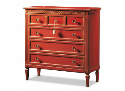 Italienesch Ariichtung Sideboard Landhaus Kommode Schiefer Möbel Massiv