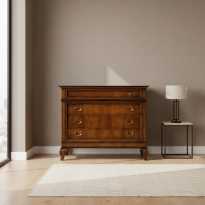 Klassesch hëlze Sideboard Schaf Héichschaf Nei Kommod Schrëftzëmmer Kommoden