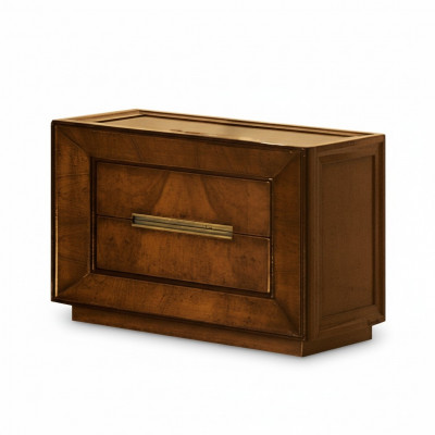 Schlofzëmmer Miwwelen Dësch Nuetsdësch Braun Holz Miwwelen Design Säitedësch Dëscher