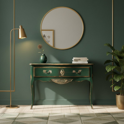 Design Luxus Konsolendësch Konsol Sideboard Kommode Sideboards Hotel Miwwelen Nei