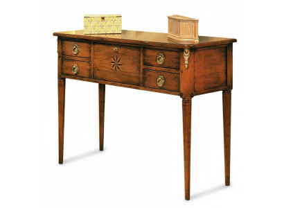 Miwwel Stil Barock Design Holz Italienesch Miwwelen Konsolenzëssel Braun Sideboard