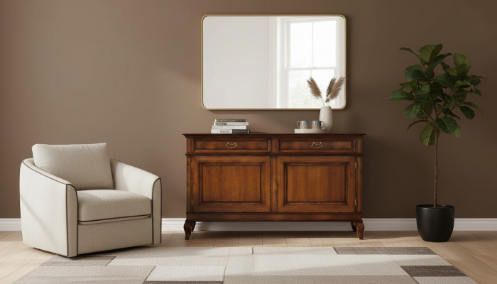 Sideboard Miwwel Schaf Kommode Massivholz Anrichte Landhaus Kommouden Konsol Neit