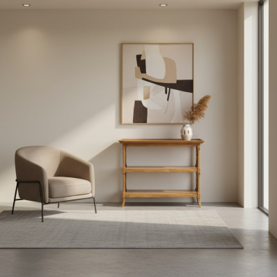 Ständer Ablage Niewentafel Italienesch Miwwelen Regal Holz Schief Schiefcher Nei