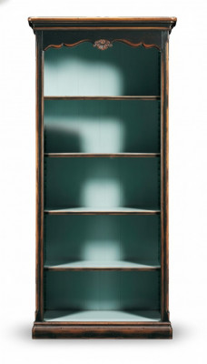 Regal Schaf Bücherschaf fir Büro Bicherregal Brong Héichschaf Massivholz Nei