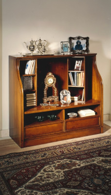 Sideboard RTV Lowboard Regal Schlofzëmmer Holz Braun Kommode Dëscher TV Stänner