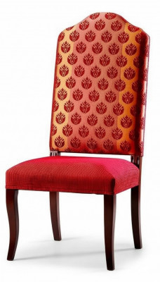 Stull Designer Holzstull Iesszëmmerstull Luxus Holz Neit Miwwel Art déco Still