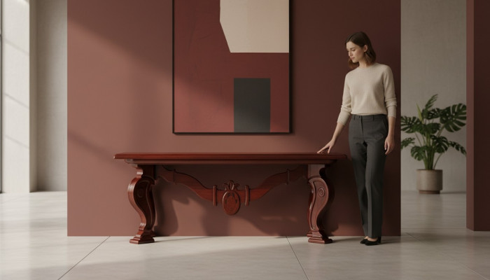 Iessen Dësch Klassesch Iesszëmmer Wunnzëmmer Kichen Dëscher Design Dësch Holz