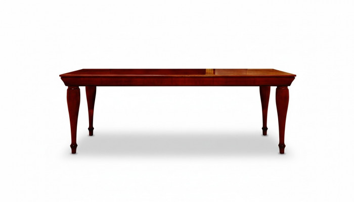 Luxus Dësch Brong Holz Iessdëscher Iessdësch Italieneschen Design Nei