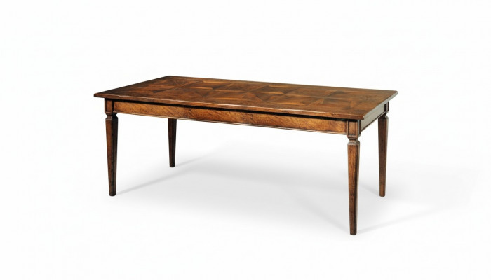 Iesszëmmer Dëscher Design Dësch Holz Miwwelen Iessdësch Massivholz Miwwelen