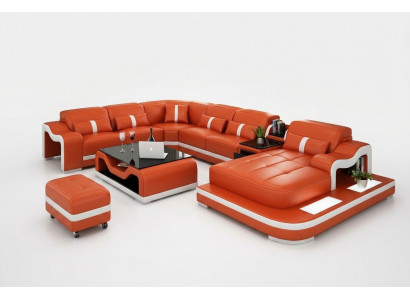 XXL Wunnlandschaft Eckssofa Polsters Eckgarnitur Ecksconch Sofa Polstersëtz Eck